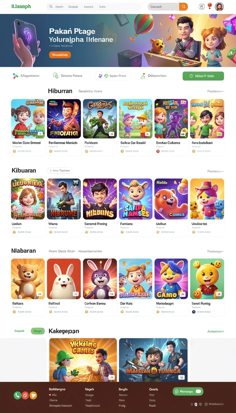 Beragam pilihan permainan menarik dalam aplikasi Review Aplikasi rpgame.